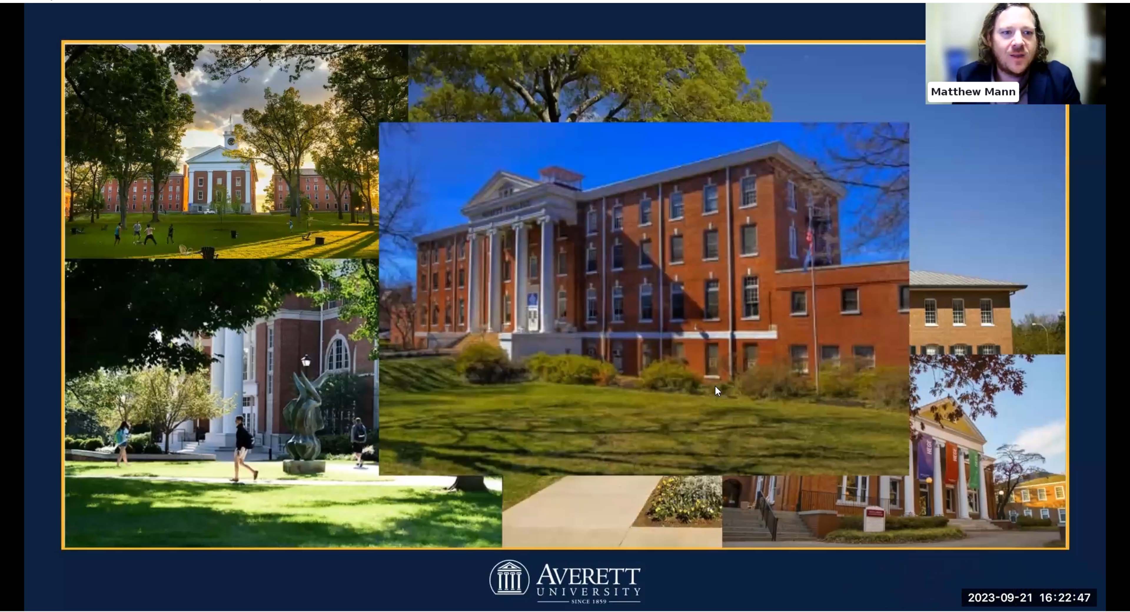 Different schools with unique appearances. Importance of seeing colleges in person due to online rep