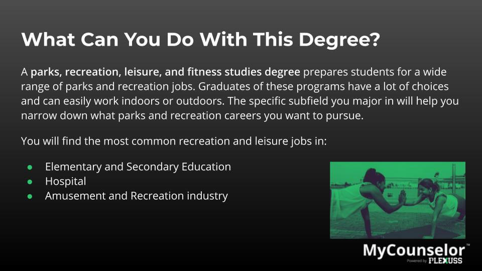 5 point agenda related to fitness career opportunities and health benefits