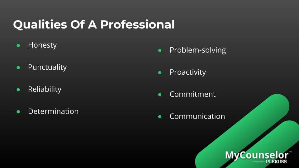 academic professionalism tips