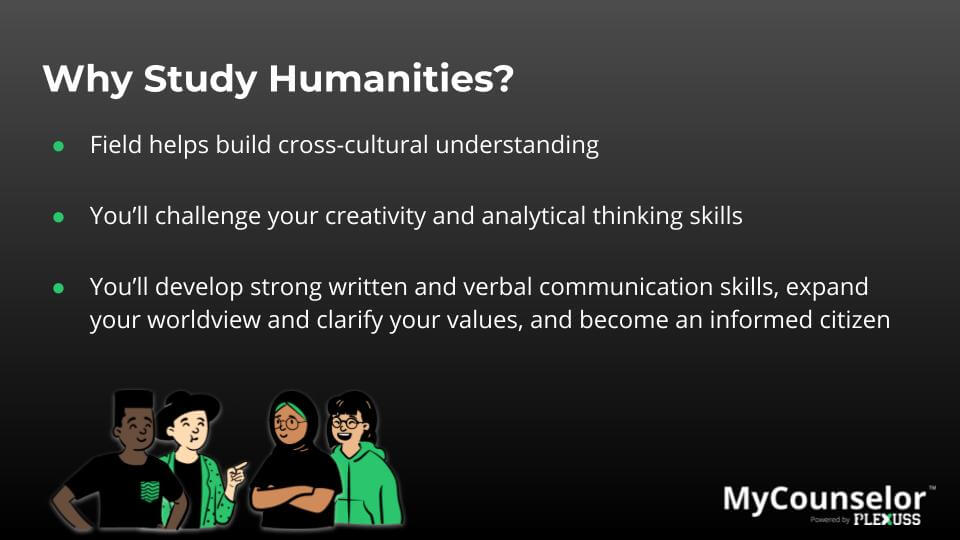 Benefits of studying humanities
