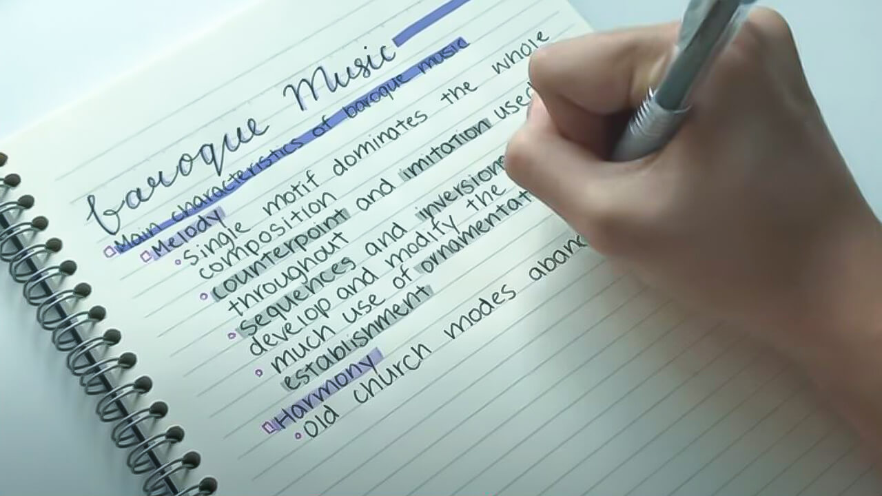 boxing method of note-taking