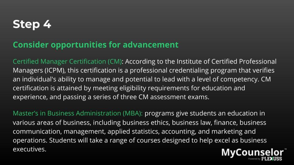 business executive jobs
