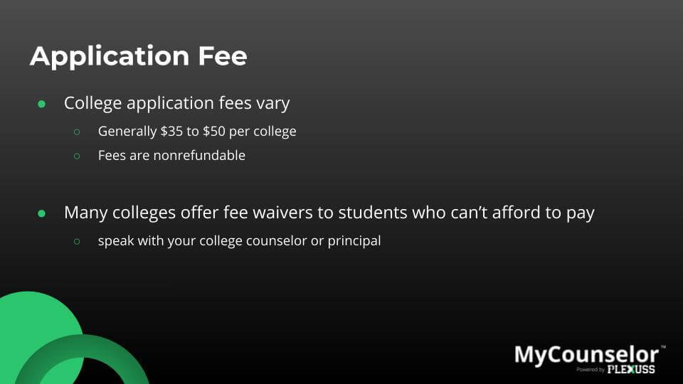 college admission requirements
