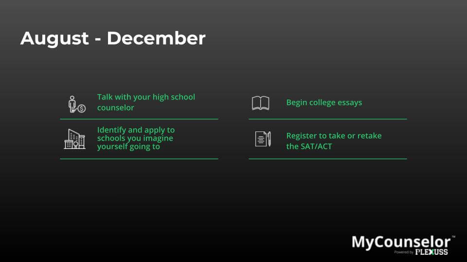 college preparation checklist
