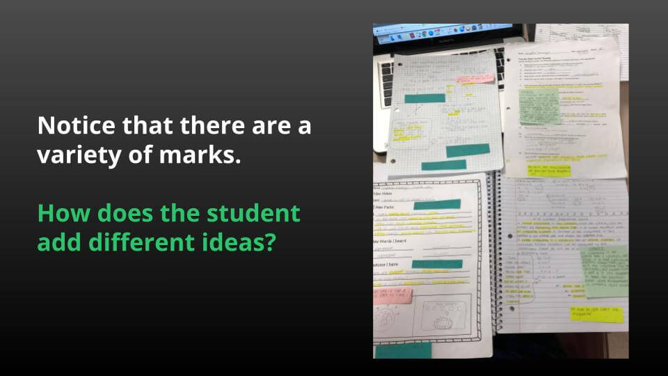 Example of annotation