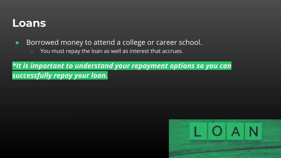 Financial aid comparison tool