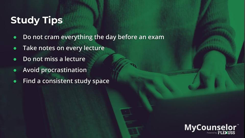 How to avoid cramming