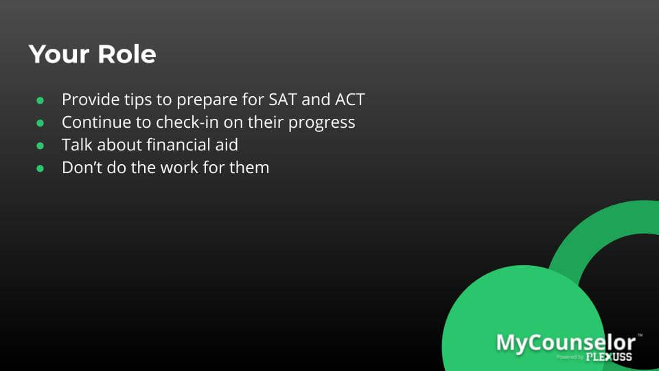 Junior year college checklist