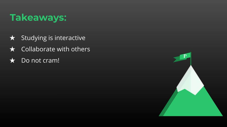 Learning takeaways examples