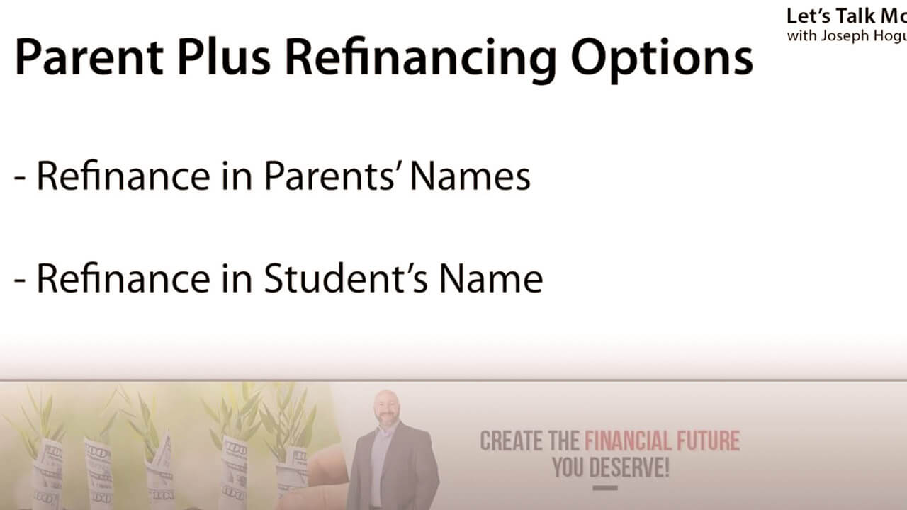 parent plus loan refinance calculator
