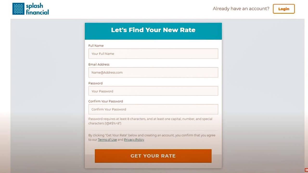 splash financial reviews
