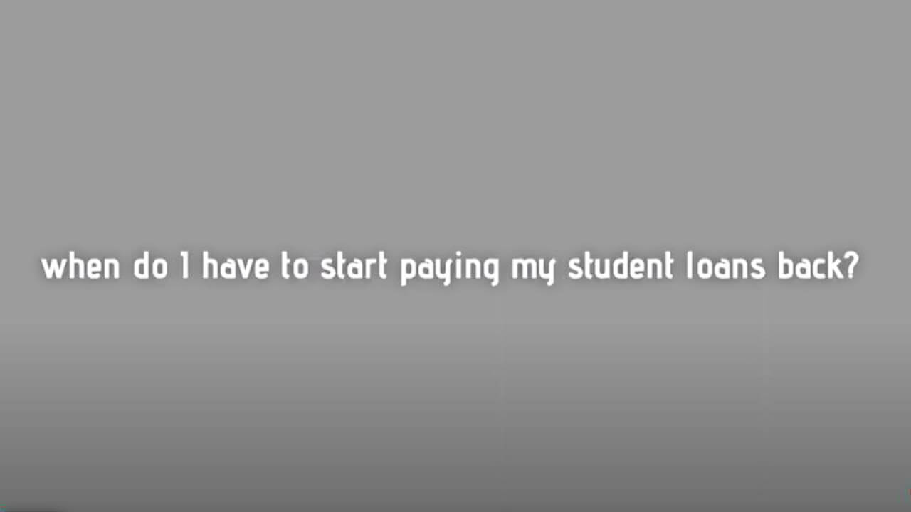 student loan department