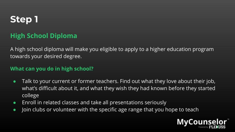 study to become a teacher