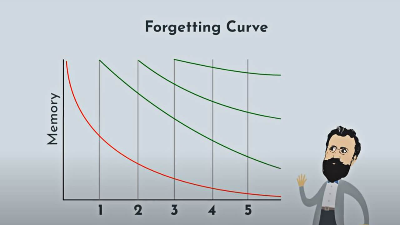 the forgetting curve