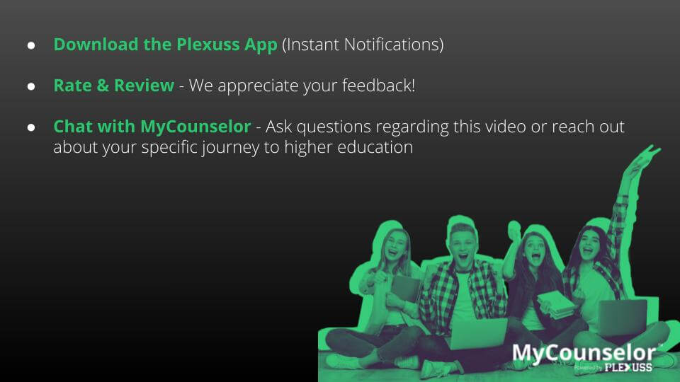 Virtual workshops for College students