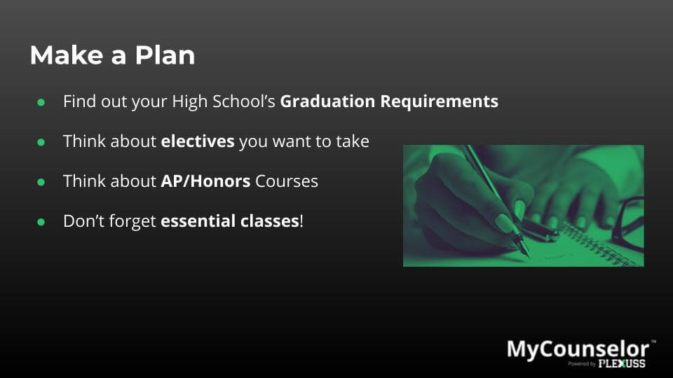 What is needed to get into college