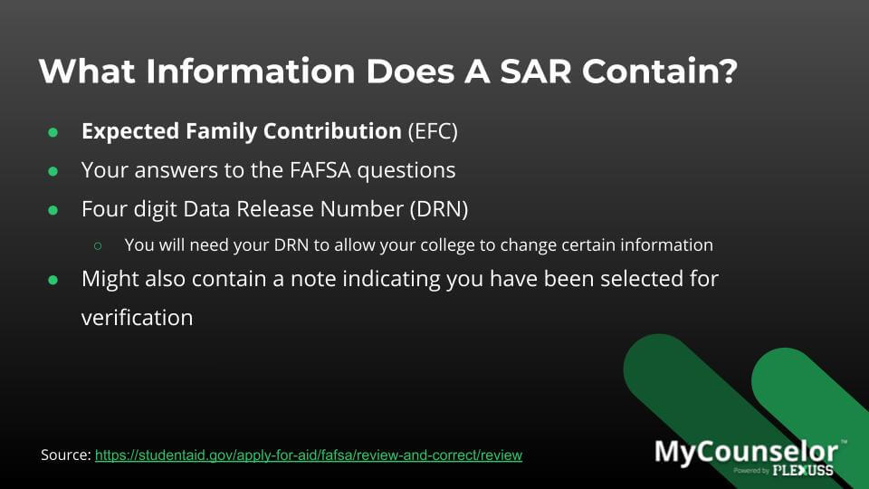 Where can you find your SAR