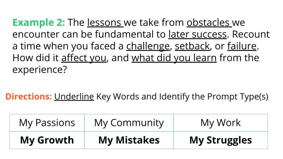 Writing strengths for students
