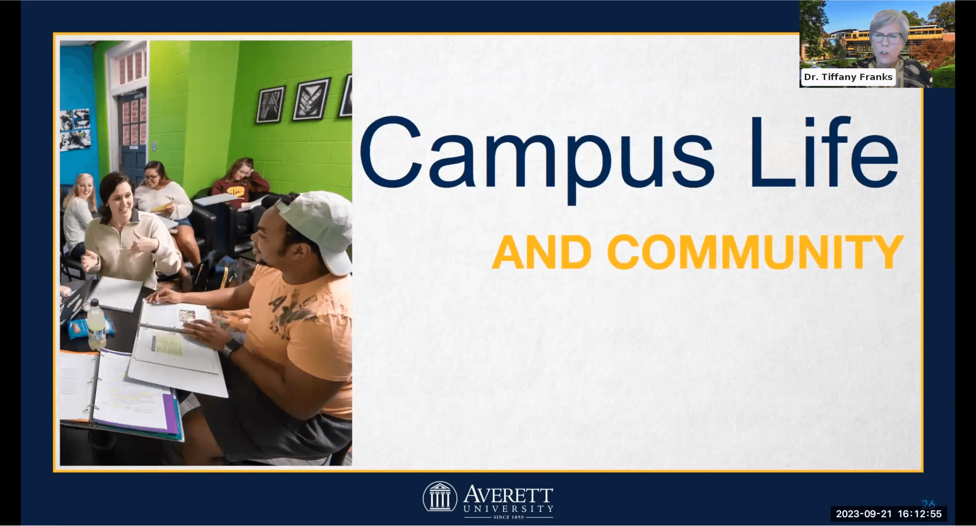 Encouragement to explore and engage in extracurricular activities and friendships beyond the classro