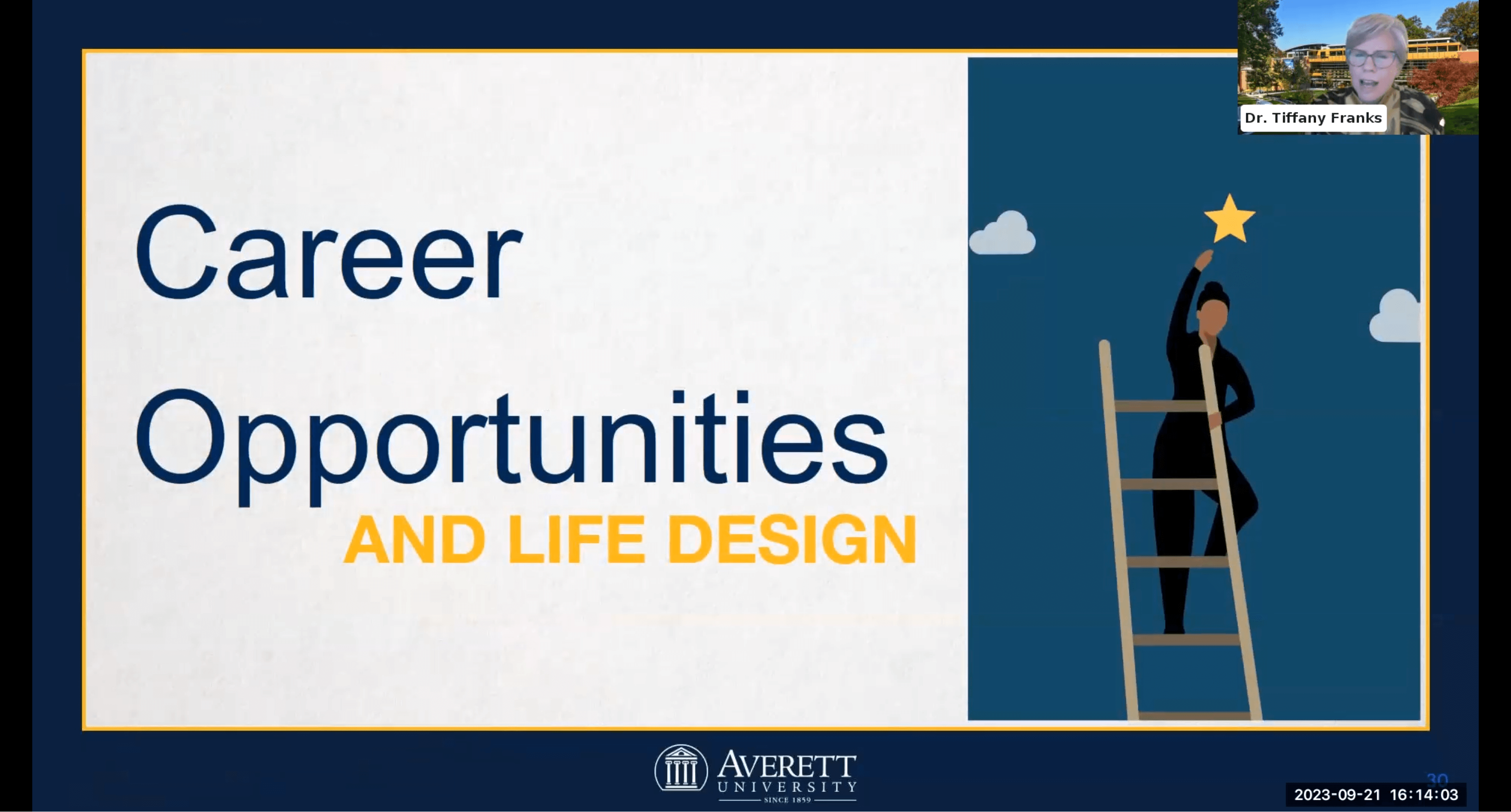 Averett University values students' time as an investment, guiding them to explore graduate studies 
