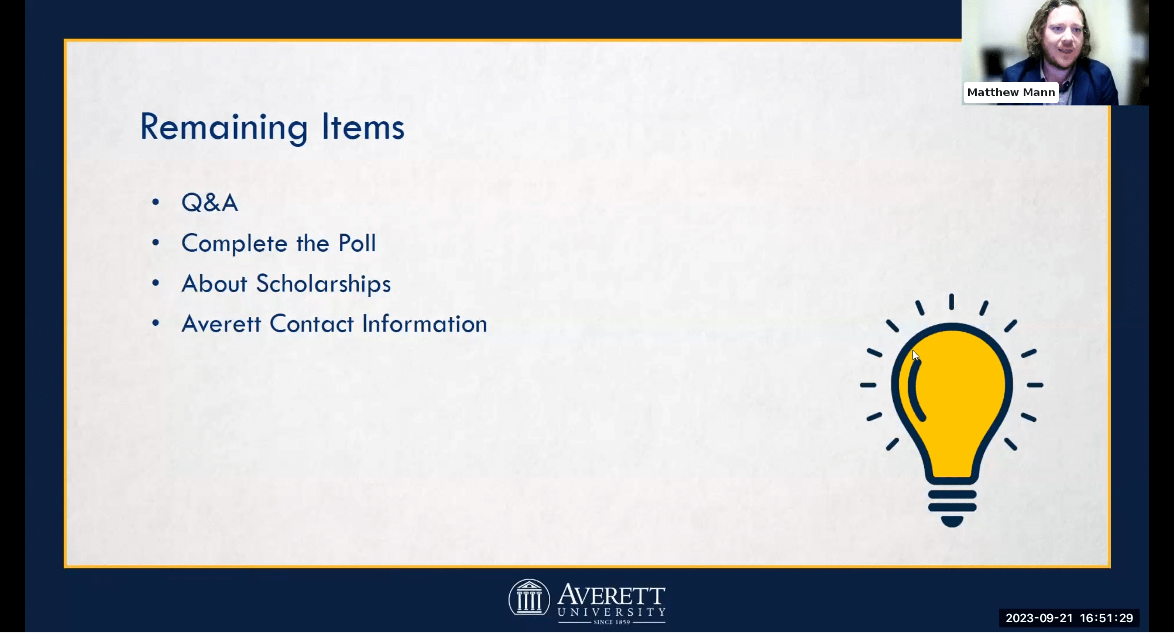 Internships at Averett are highly recommended for every major, offering college-bearing credit and v